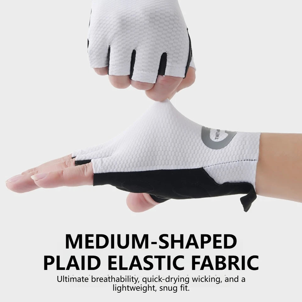 GTUBIKE Cycling Gloves — Breathable Shockproof Half Finger Mitts