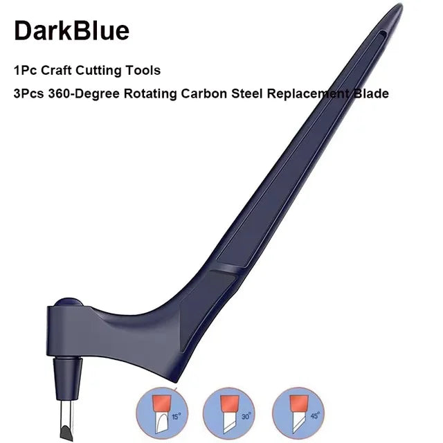 Precision Craft Cutting Pen — 360 Degree Rotating Blade for DIY Art