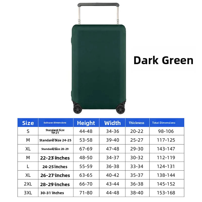 Thickened Luggage Protector Cover — Dustproof Suitcase Guard for Travel