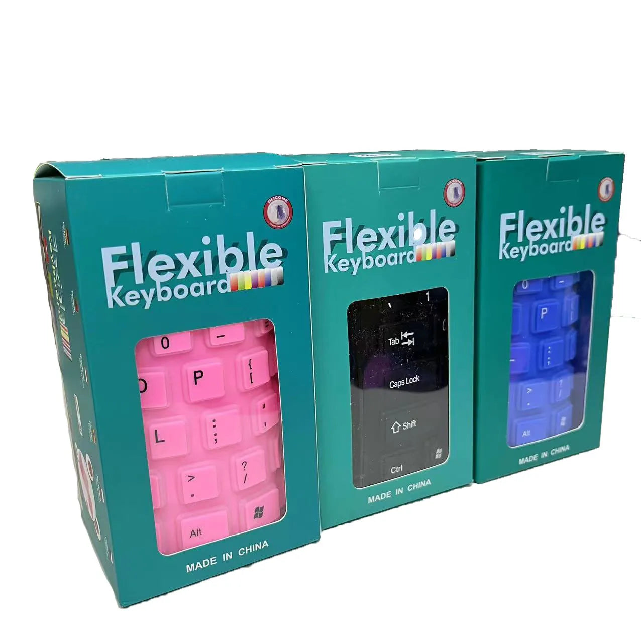 Jasoz Foldable Silicone Keyboard — Waterproof and Silent USB Wired Design