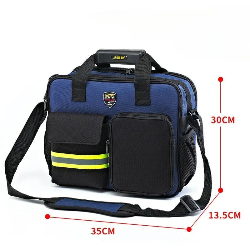 Professional Electrician Tool Bag — Heavy Duty Organizer & Carrier