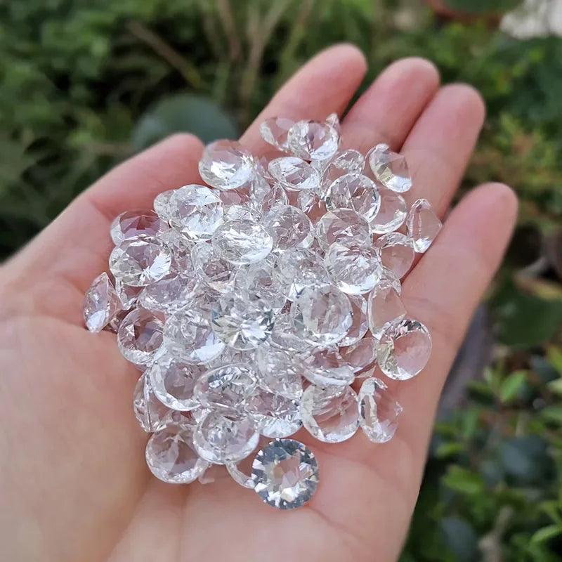 BOTG Crystal Mini Diamond Beads — Decorative Glass Figurine Ornaments
