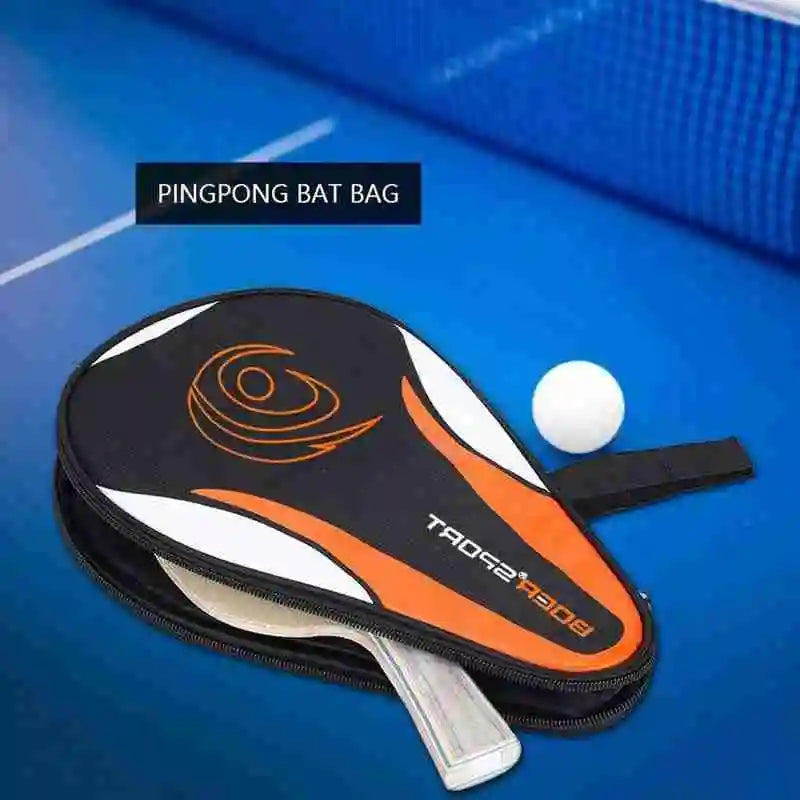 Table Tennis Racket Bag — Waterproof Protective Paddle Case