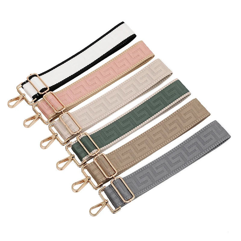 AIMIYOUNG Adjustable Bag Strap — Wide Nylon Replacement Belt for Handbags