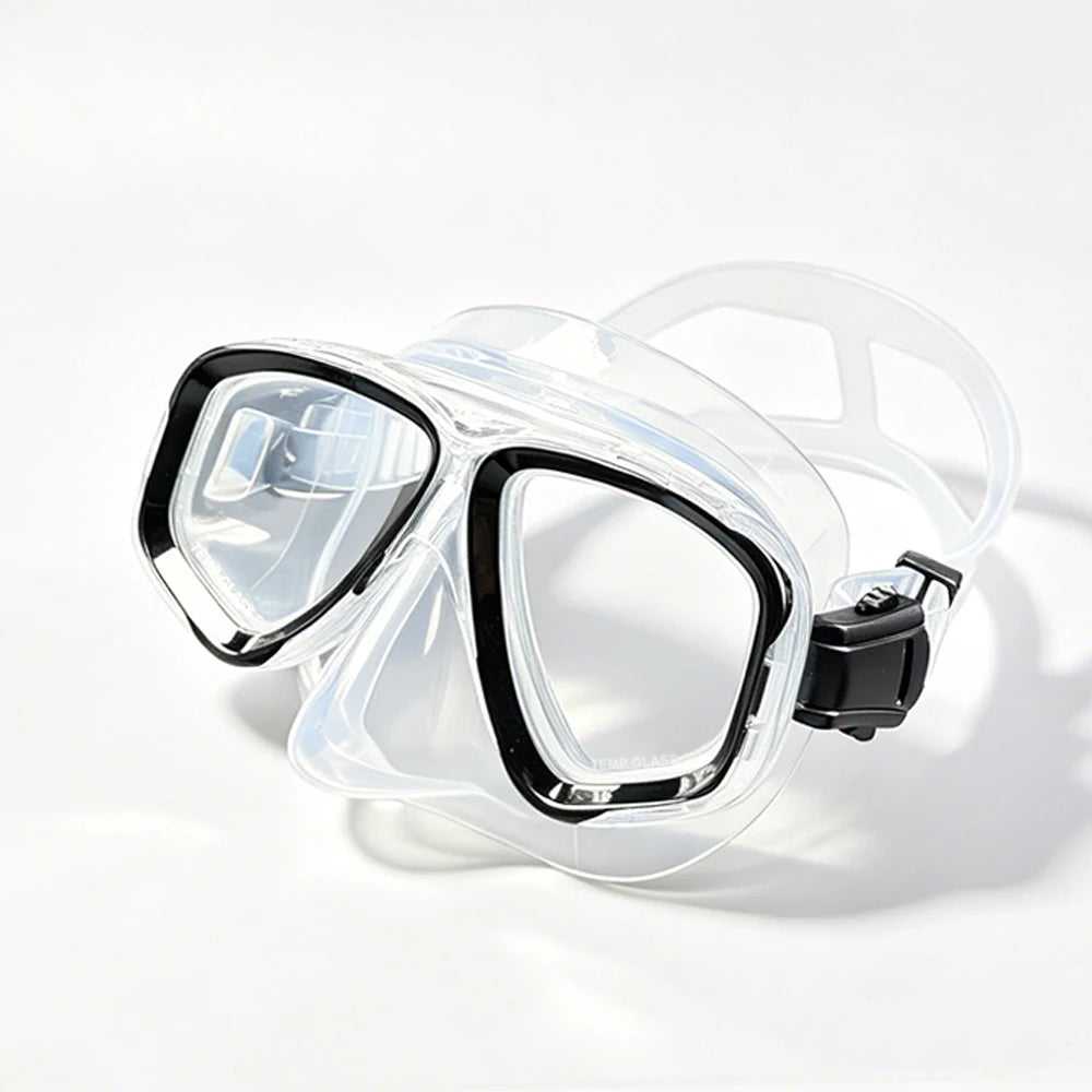 Snorkel Mask Swimming Goggles — Wide View Scuba Diving Gear