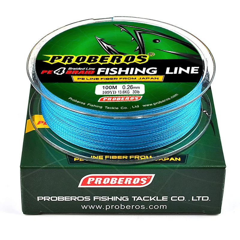 4-Strand Braided Fishing Line — High Strength Multifilament for Carp & Ocean