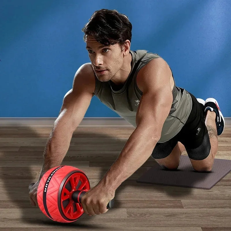 Non-Slip Ab Roller Wheel — Core Strength Training Equipment for Home Fitness