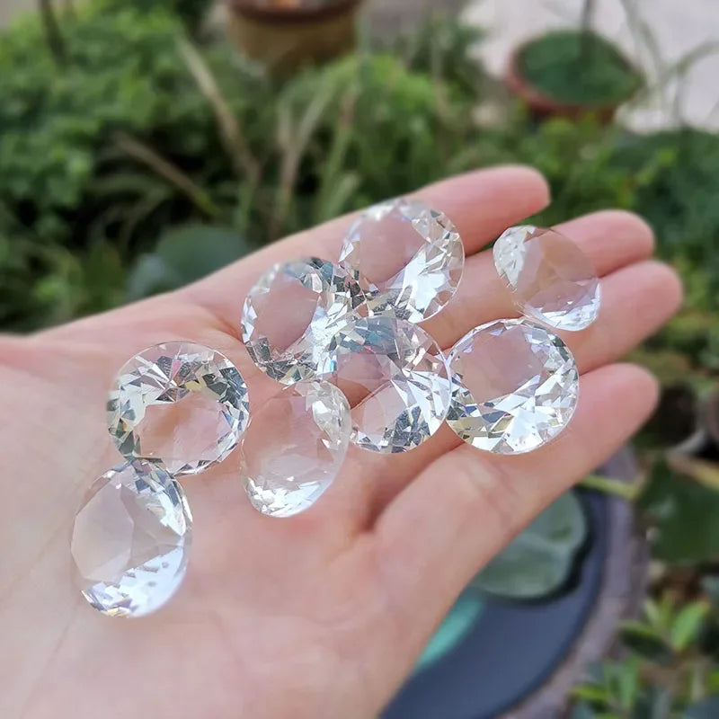 BOTG Crystal Mini Diamond Beads — Decorative Glass Figurine Ornaments