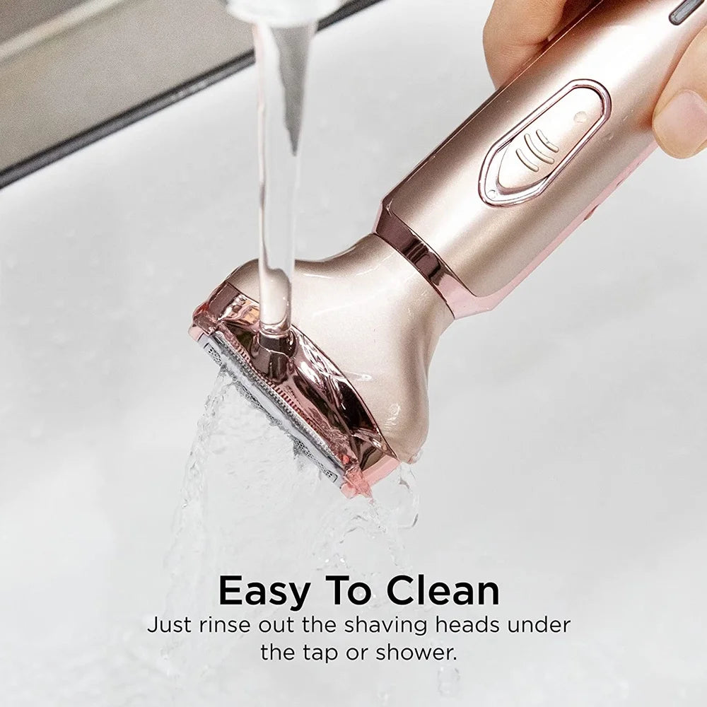 Professional 2-in-1 Electric Epilator — Versatile Hair Removal Tool for Face and Body
