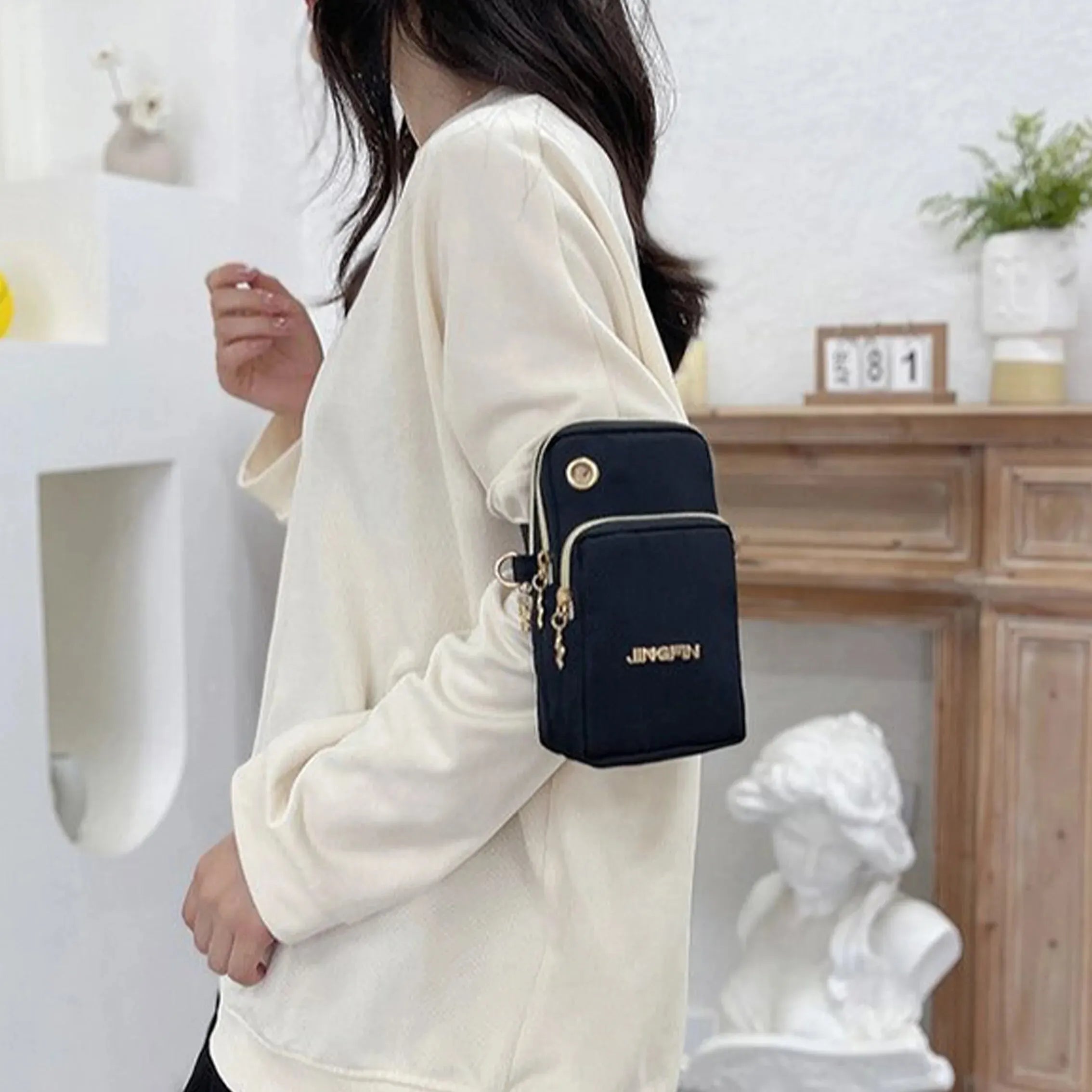 Women's Crossbody Mini Bag — Versatile Phone & Coin Pouch