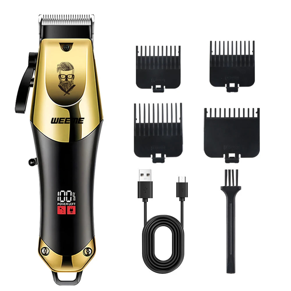XMSJ Electric Hair Clipper — Rechargeable Trimmer