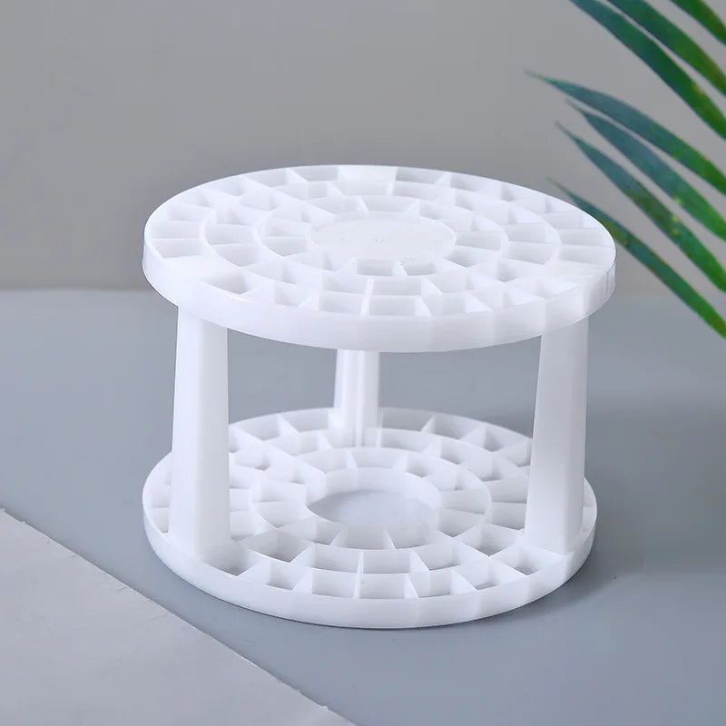 RONSLORE 360° Rotating Makeup Brush Holder — 5-Slot Desktop Organizer