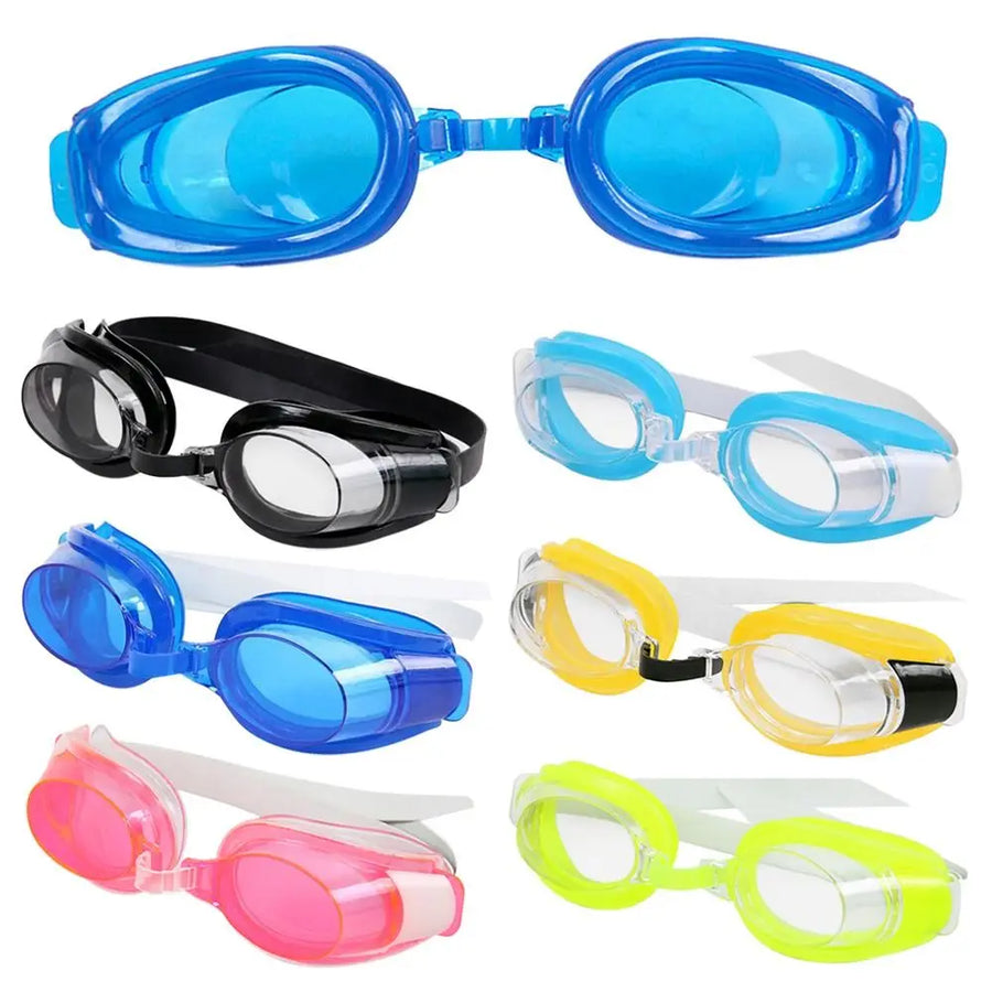 Anti-Fog Swimming Goggles — UV Protection Eyewear with Earplugs