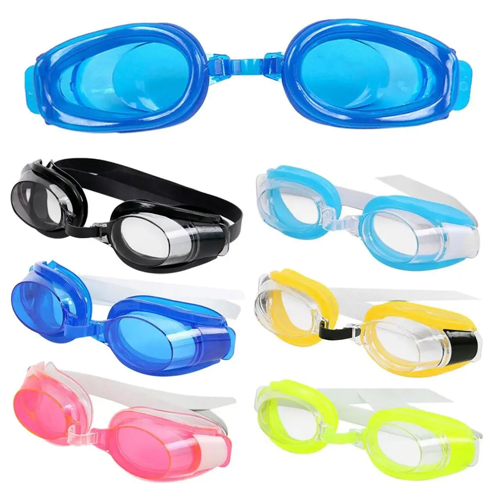 Anti-Fog Swimming Goggles — UV Protection Eyewear with Earplugs