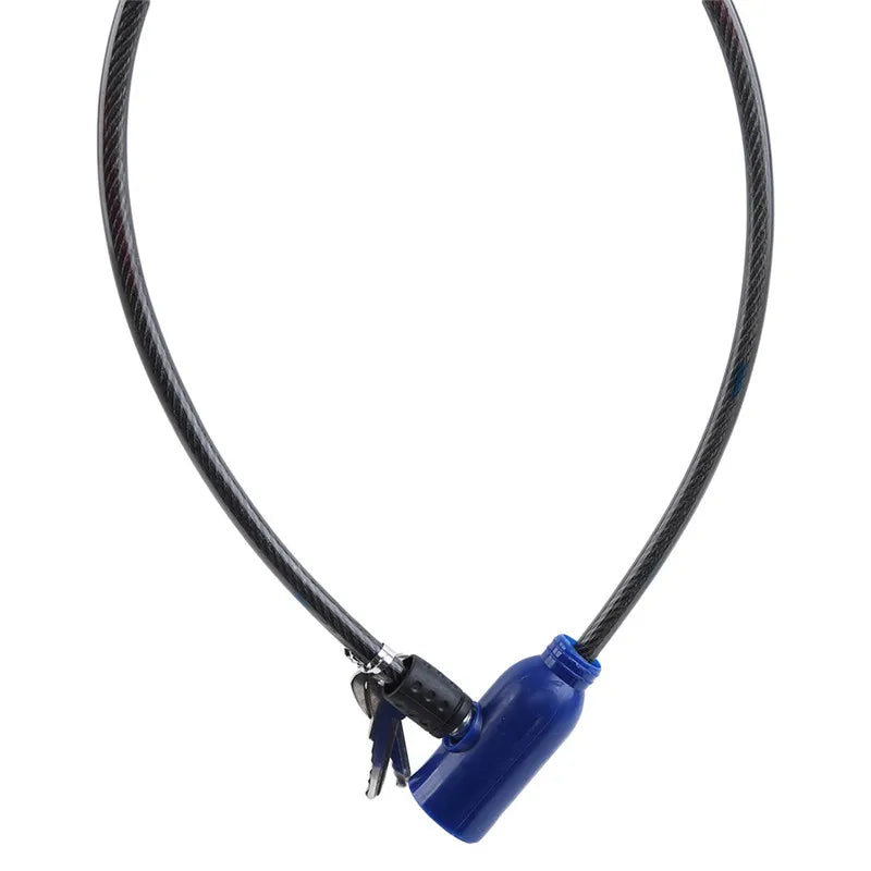 Multifunctional Bicycle Cable Lock — Portable Anti-Theft Security Wire
