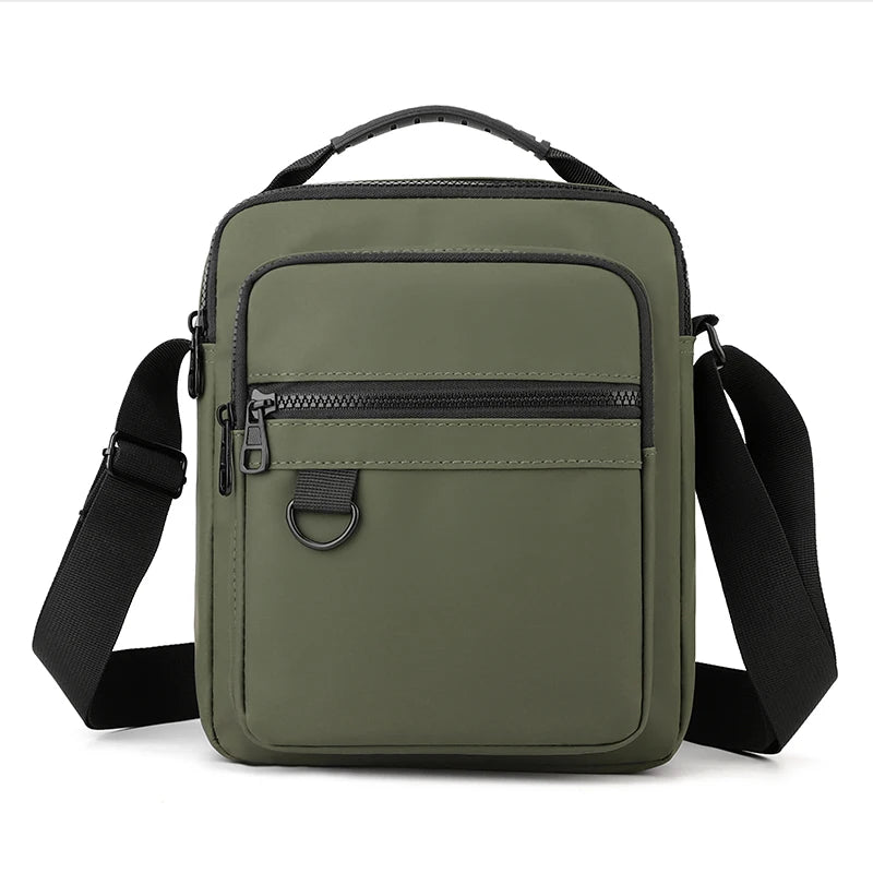 Messenger Sling Bag — Waterproof Oxford Crossbody Pouch for Daily Use