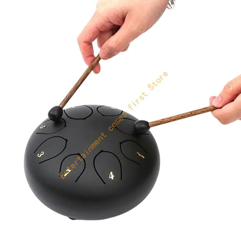 8 Note Steel Tongue Drum — Ethereal Percussion Instrument for Beginners