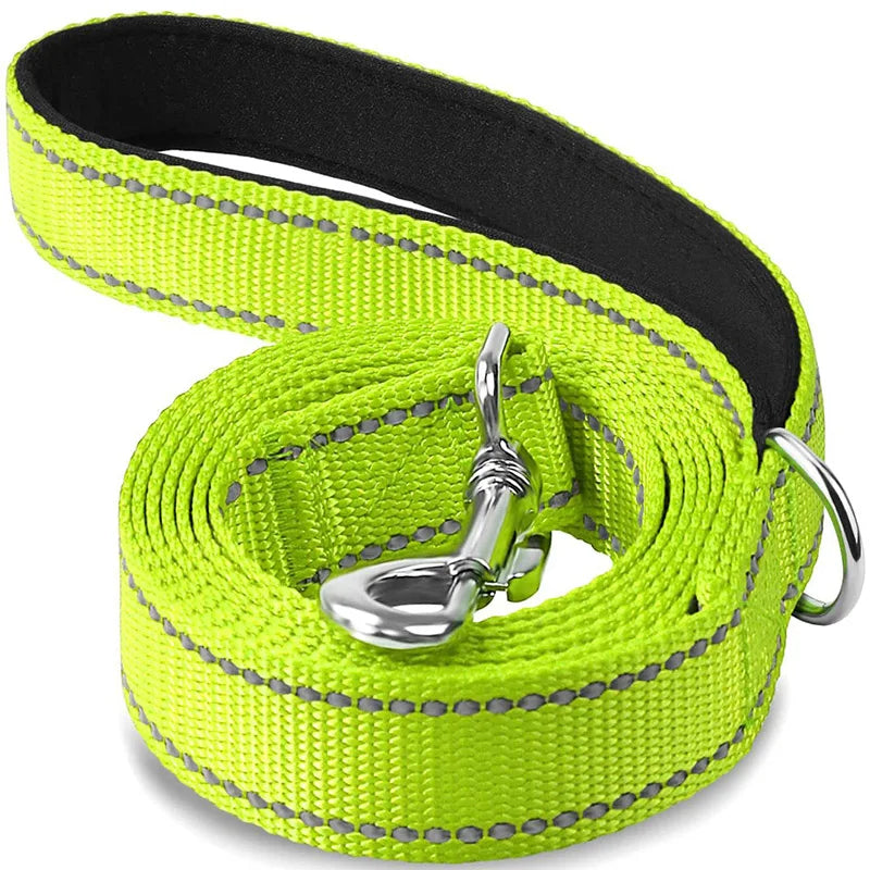 Reflective Pet Training Leash — Durable Walking Rope for Dogs and Cats