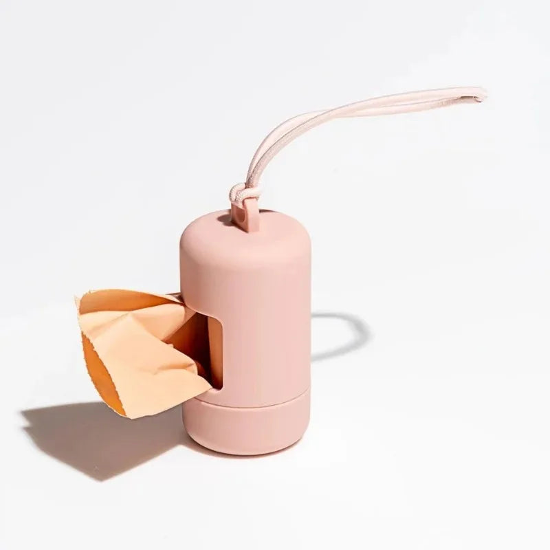 Portable Dog Poop Bag Carrier — Stylish Pet Waste Bag Dispenser