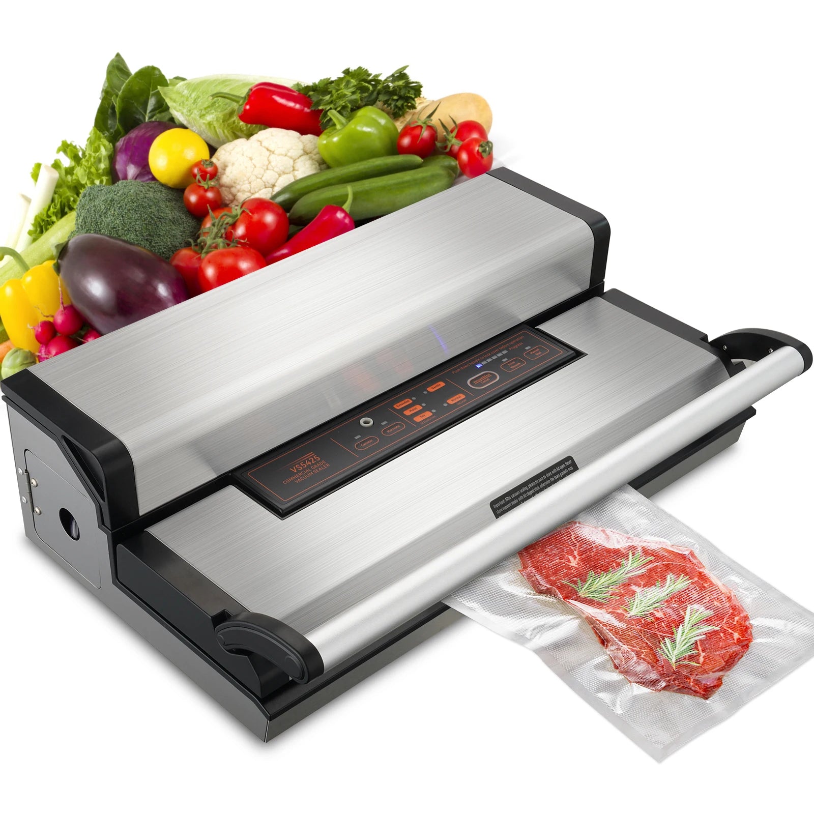 SucceBuy Commercial Vacuum Sealer Machine — Automatic Food Packaging System