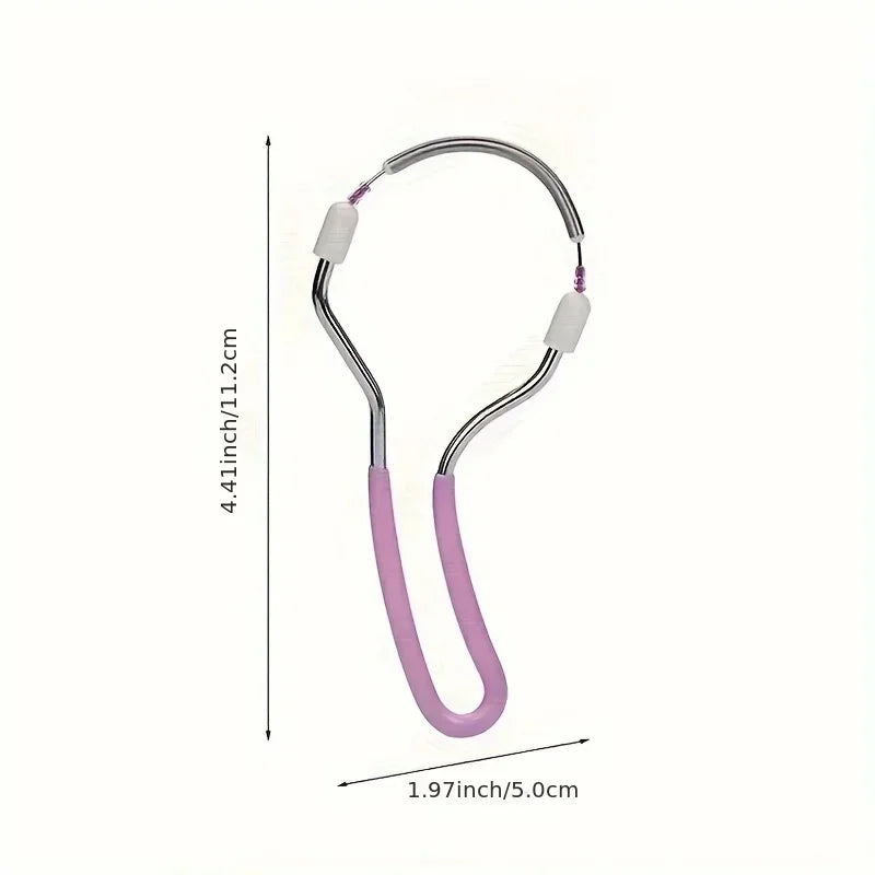 Facial Spring Roller Epilator — Portable Hair Removal Tool for Face and Chin