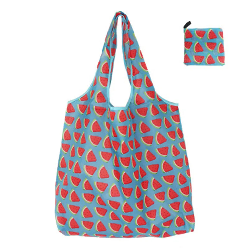 Reusable Foldable Tote Bag — Large Capacity Eco-Friendly Grocery Bag