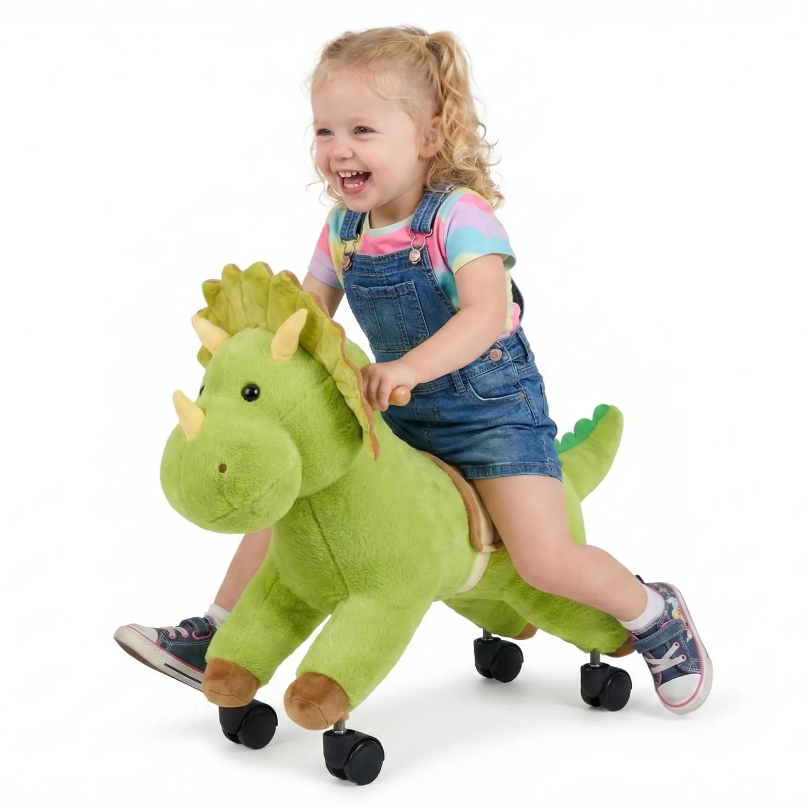 SucceBuy Dinosaur Ride-On Toy — Interactive Sound & Smooth Steering