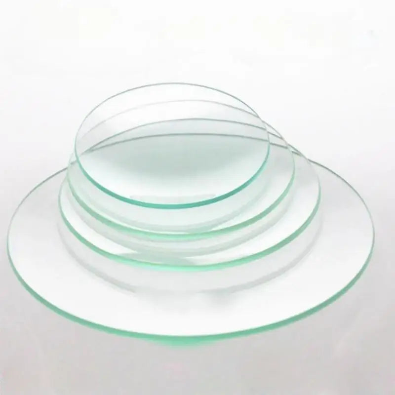 Flat Glass Watch Glass Dishes — Laboratory Sample Evaporation Plates