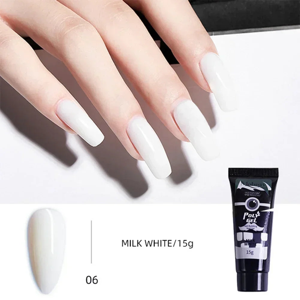 Poly Nail Gel Extension Set — Quick Building Manicure Kit