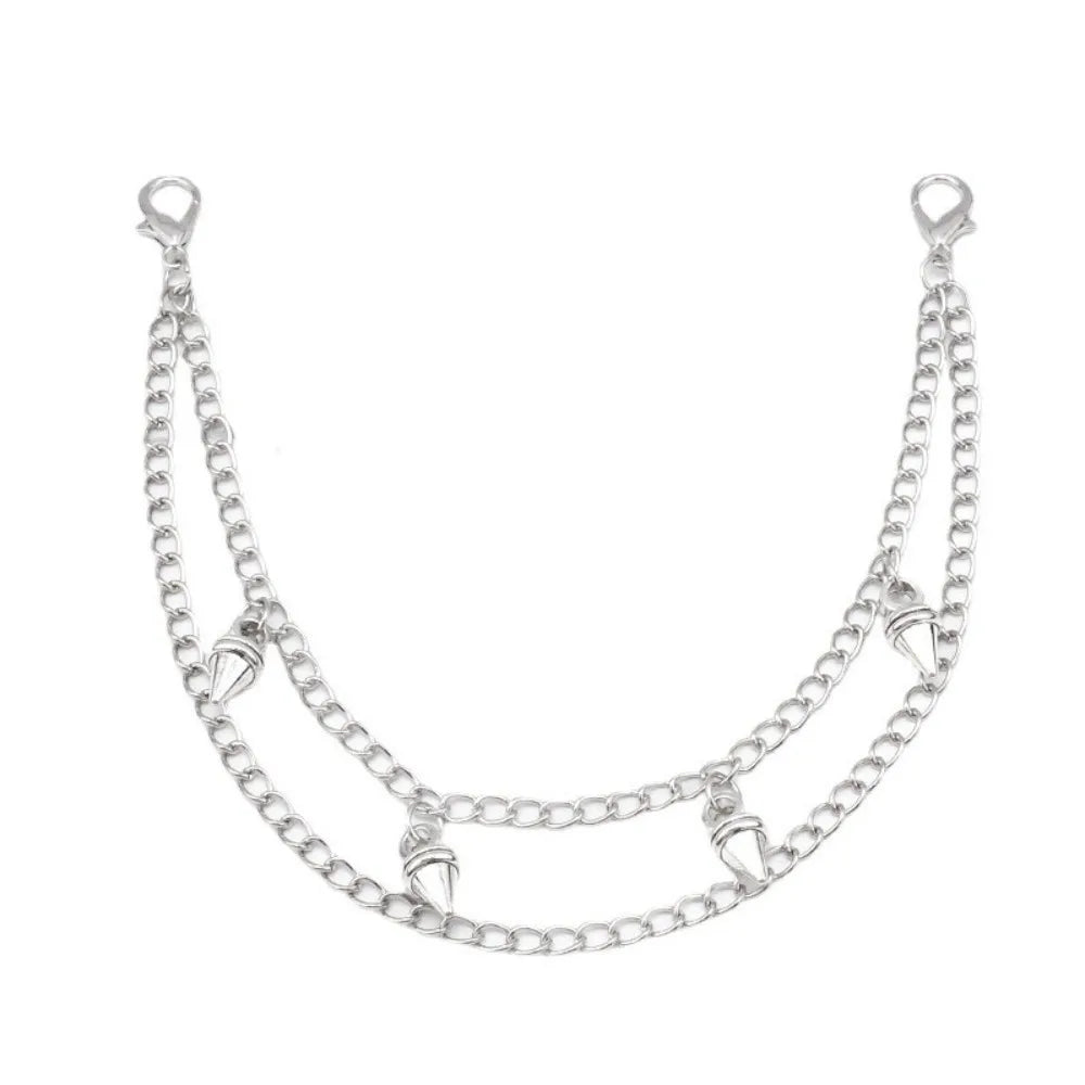 Metal Bag Chain Replacement — Versatile Shoulder Strap & Clothing Accessory