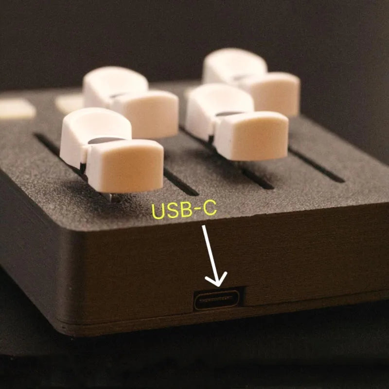 XMSJ EM-PO2 MIDI Controller — Compact Music Production & Streaming Tool