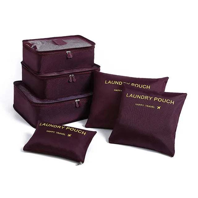 Totidy Travel Packing Cube Set — Luggage Organizer for Clothes and Shoes