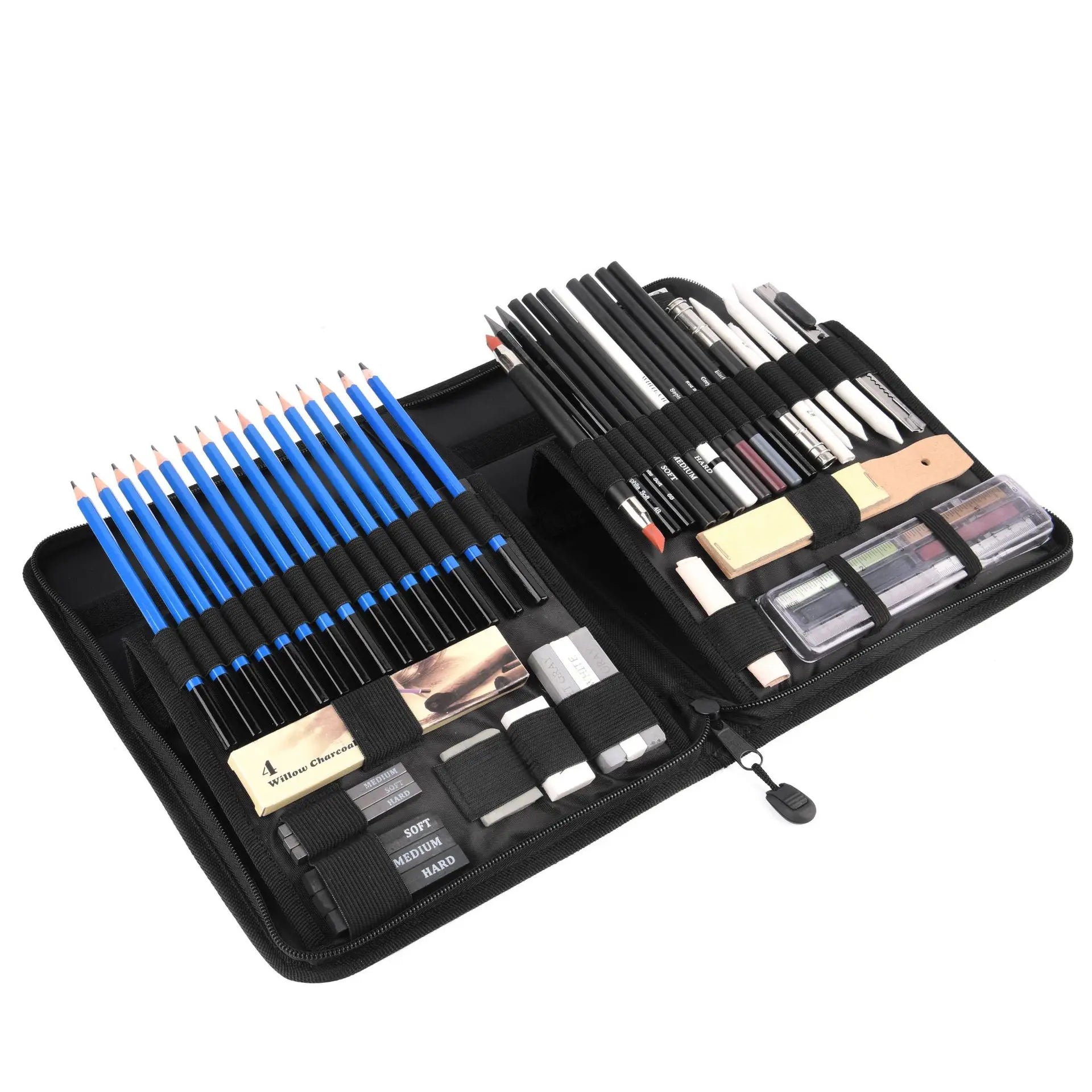 HOPK Professional Sketch Pencil Set — Comprehensive Drawing Kit for Artists