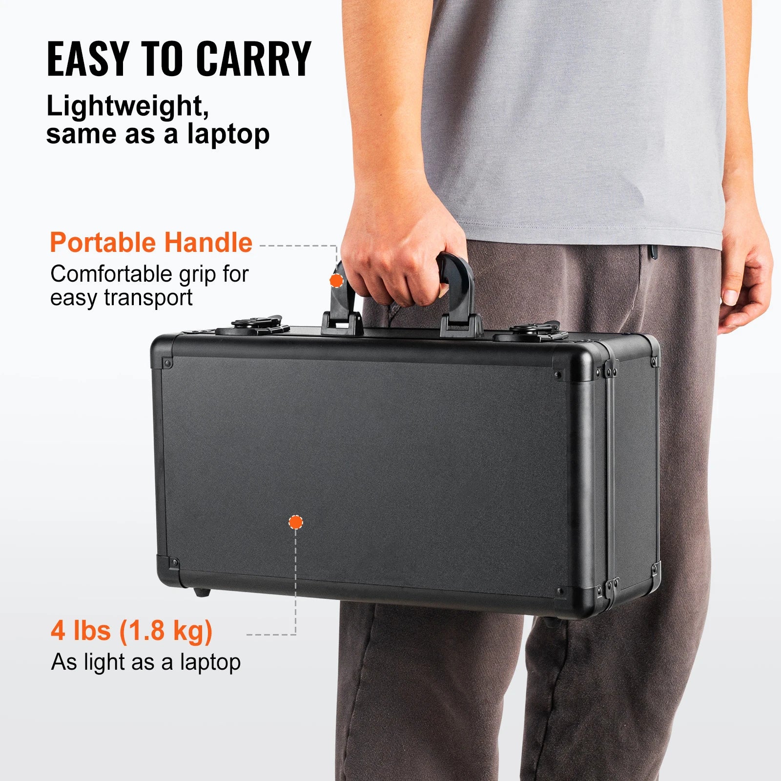 SucceBuy Graded Card Storage Box — Secure Lockable Collector Case