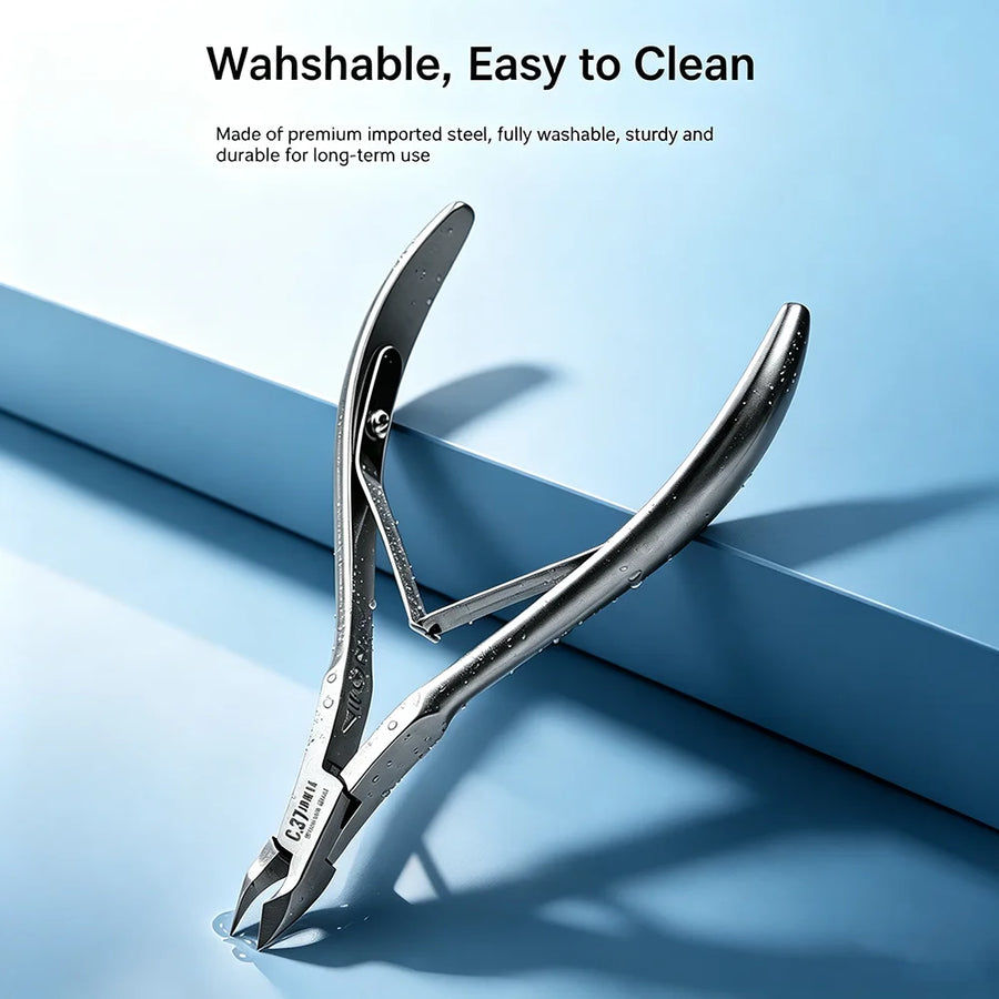 NGHIA Cuticle Nipper — Professional Stainless Steel Dead Skin Remover