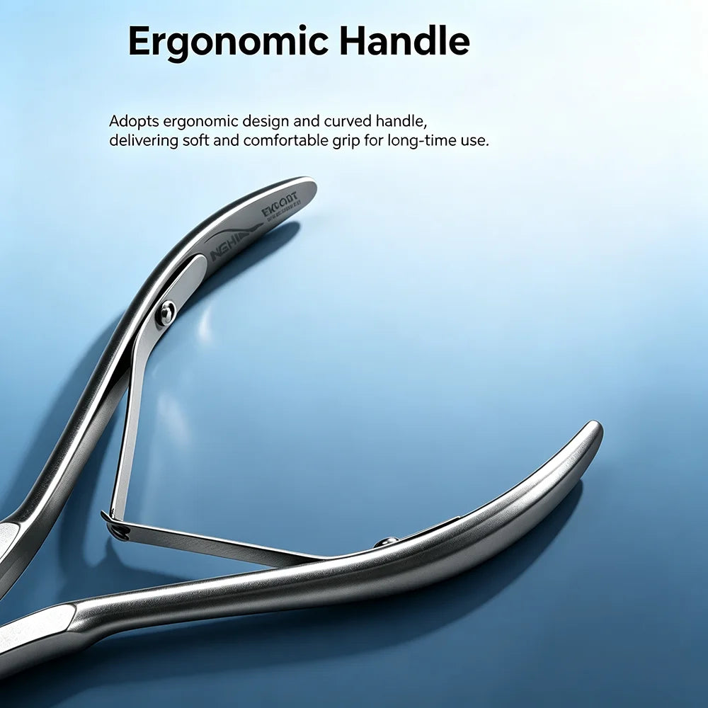 NGHIA Cuticle Nipper — Professional Stainless Steel Dead Skin Remover