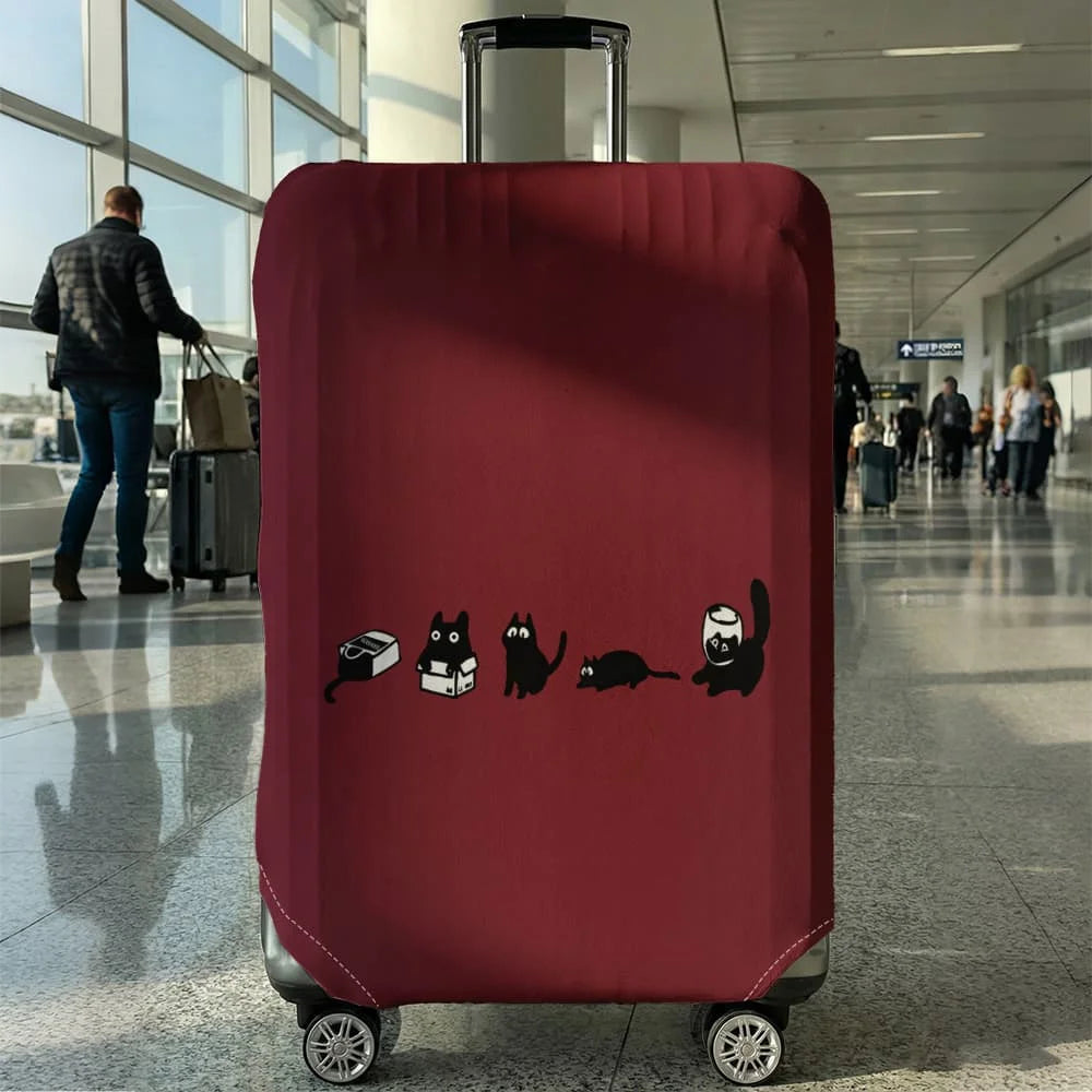 Elastic Luggage Cover Protector — Waterproof and Dustproof Suitcase Guard
