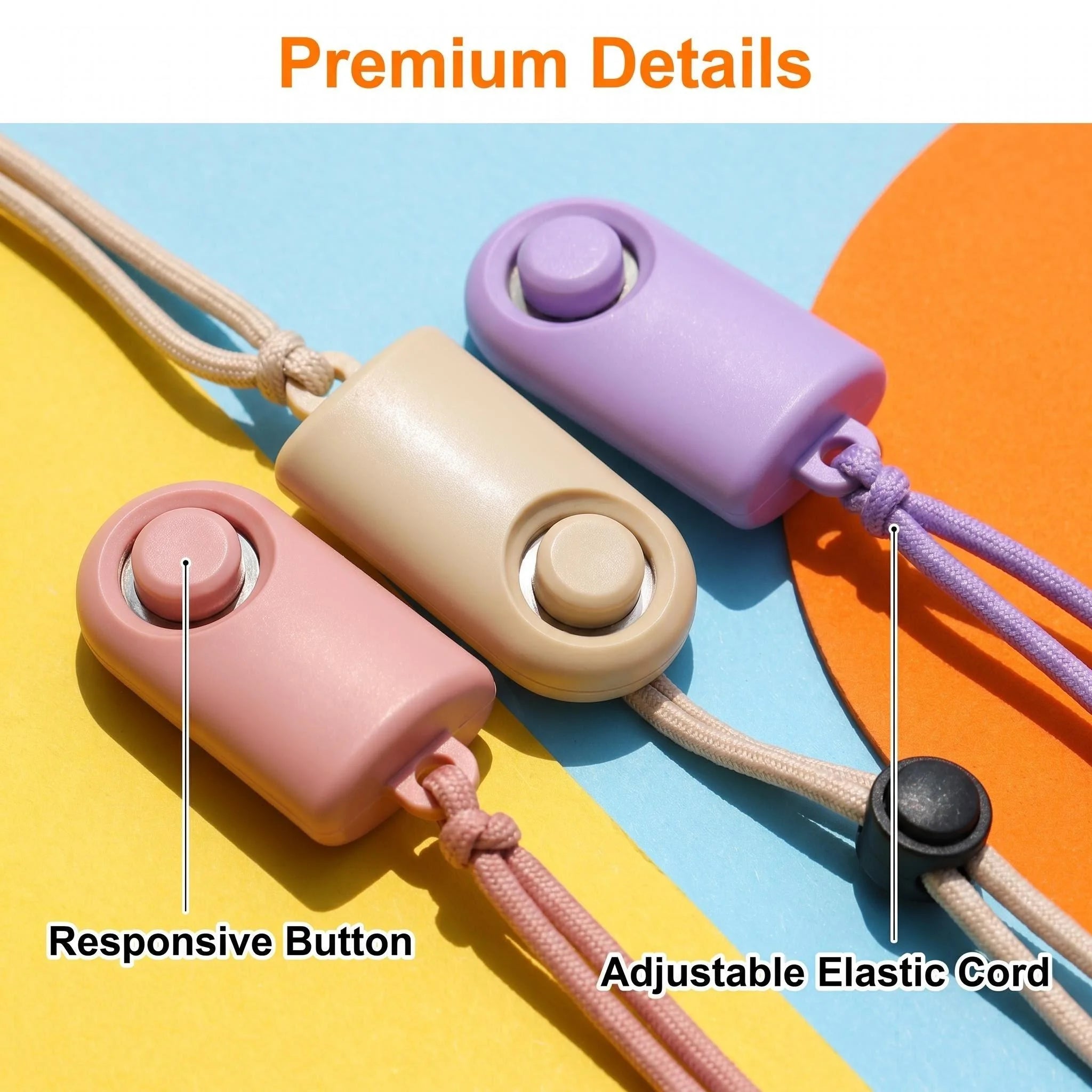 Dog Training Clicker — Crisp Sound Pet Training Tool with Lanyard
