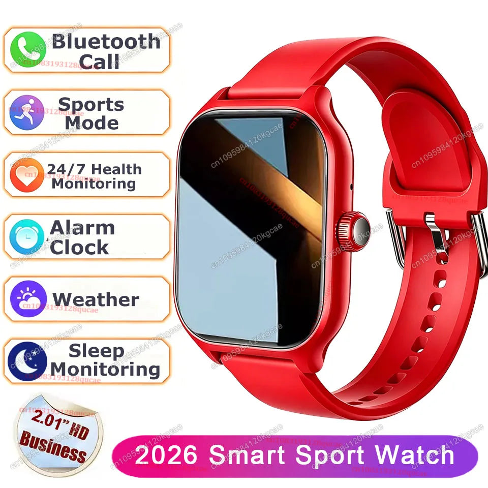 Ola Esporte Smart Watch — 2.01'' AMOLED Screen with Bluetooth Calling