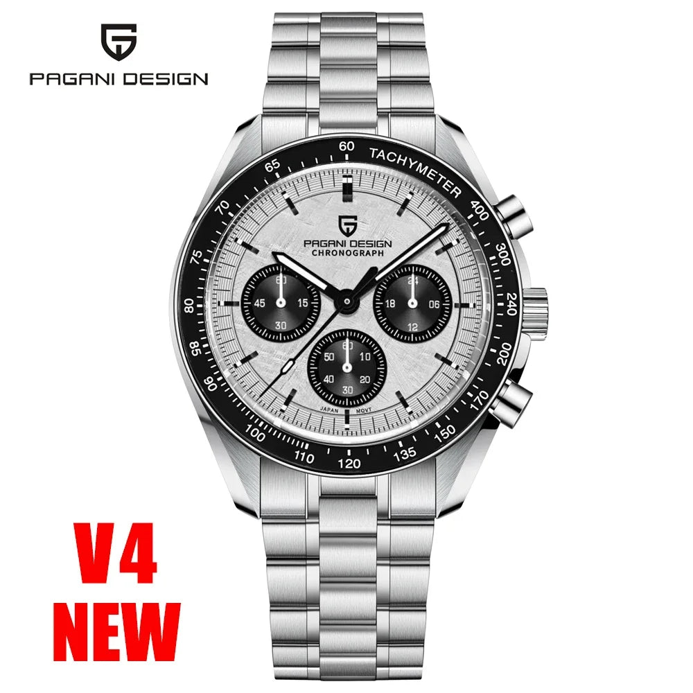 PAGANI DESIGN 1701 Moonwatch — Luxury Chronograph Quartz Wristwatch