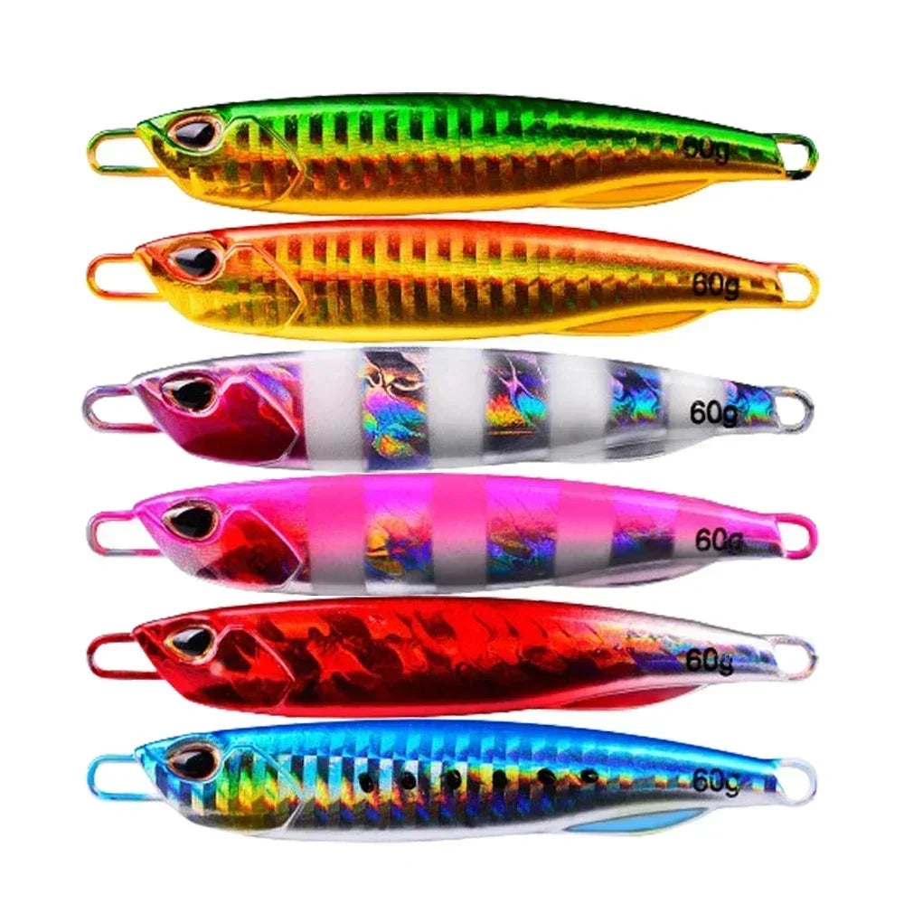SANMO Metal Fishing Jig — Sinking Spoon Lure for Casting and Trolling