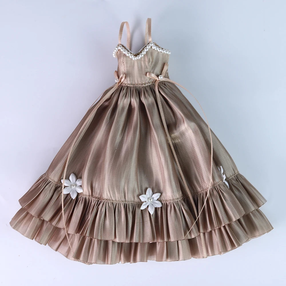 DBS Premium Evening Dress — Minimalist 1/6 Scale Doll Clothing