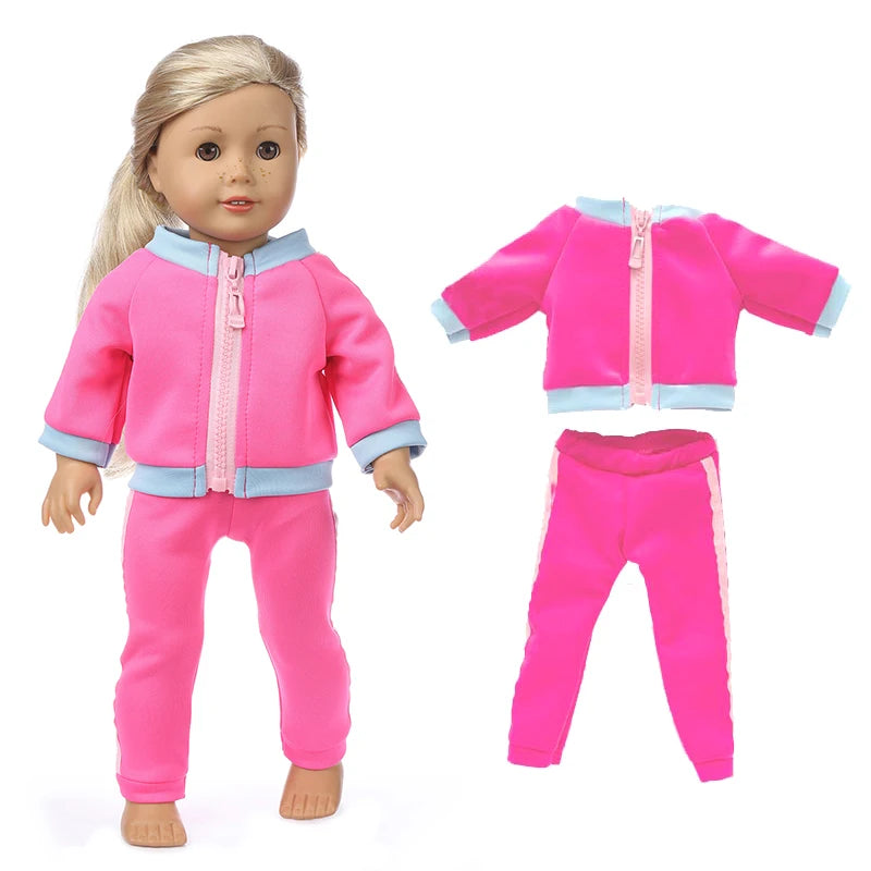 Miao Mama ai wawa Winter Doll Coat — Warm Outfit for 18 Inch Dolls
