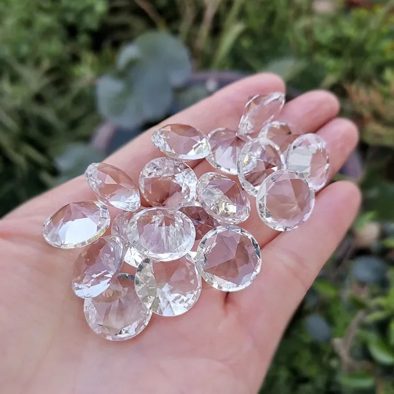 BOTG Crystal Mini Diamond Beads — Decorative Glass Figurine Ornaments