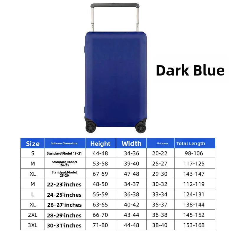 Thickened Luggage Protector Cover — Dustproof Suitcase Guard for Travel
