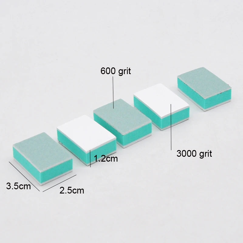 Double Sided Nail Buffer Blocks — Professional Manicure & Pedicure Tool