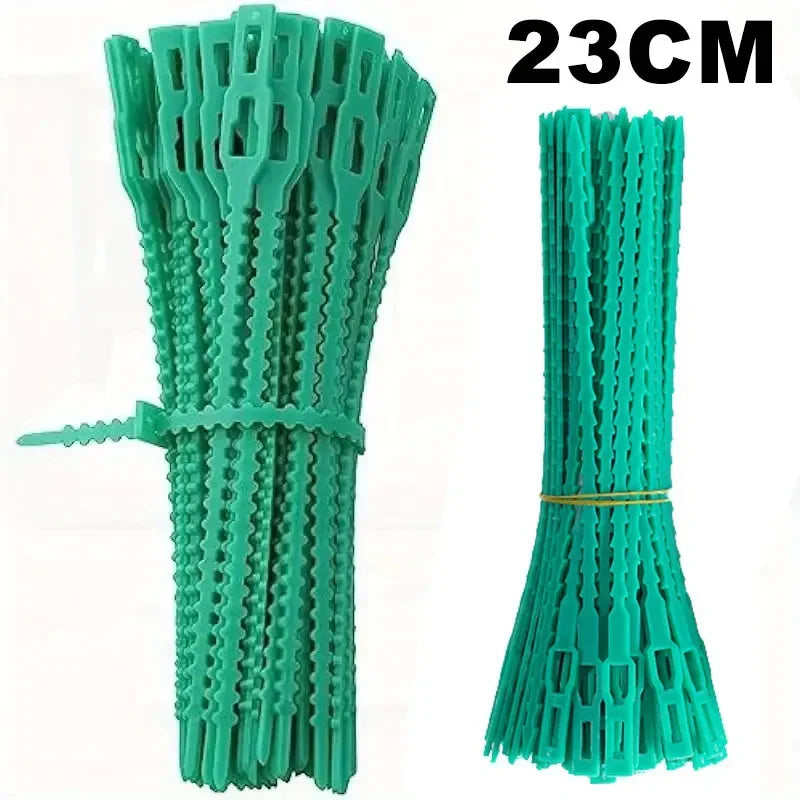Garden Cable Ties — Adjustable Plant Support