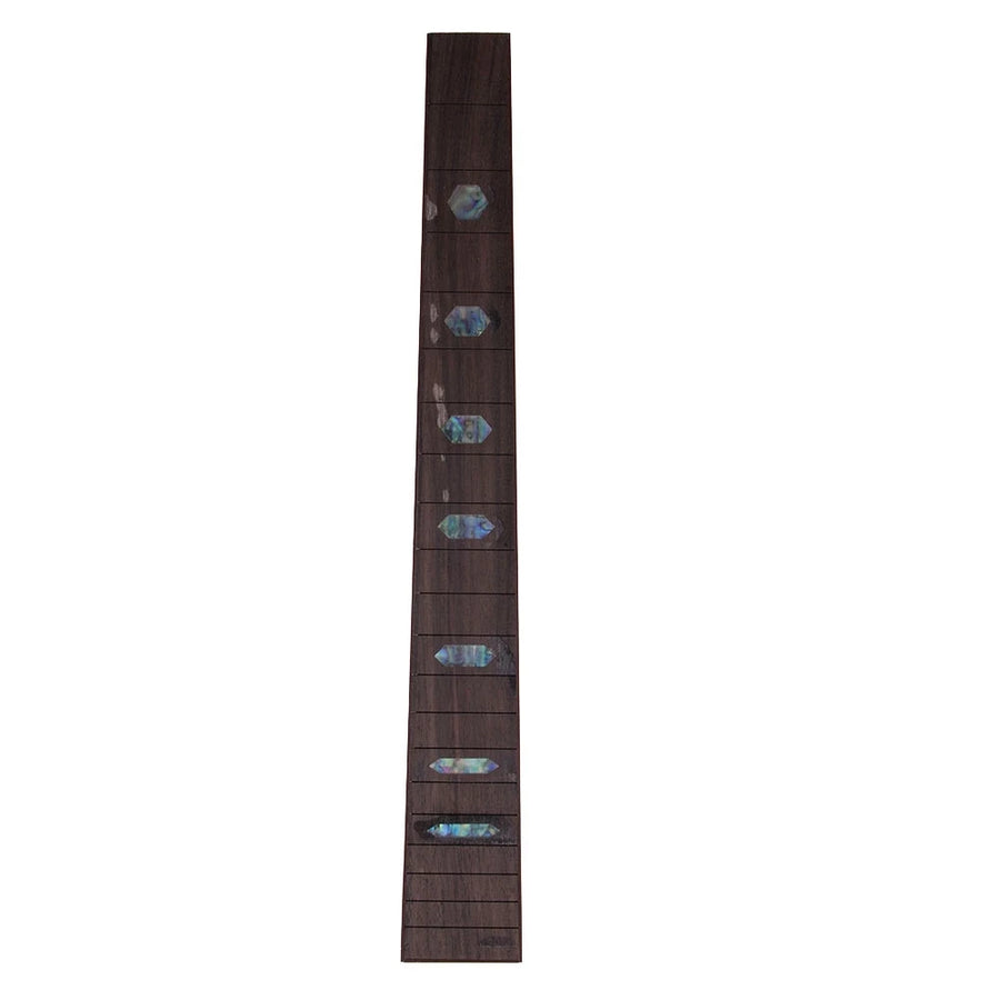 Rosewood Guitar Fingerboard — Decorative Shell Inlay for 41 Inch Acoustic Guitars