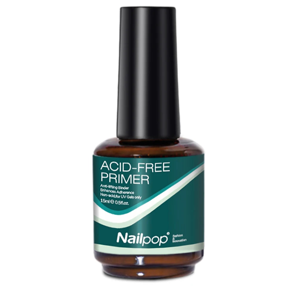 Nailpop Nail Dehydrator and Acid-Free Primer — Professional Prep Kit for Long-Lasting Manicures