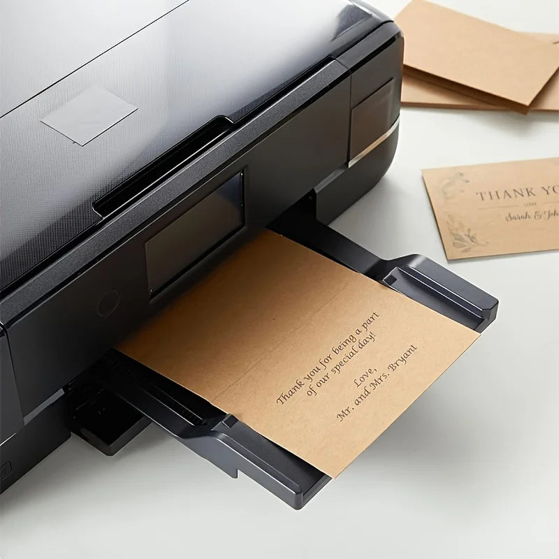Premium Kraft Paper Envelopes — Versatile Stationery for DIY Cards & Invitations